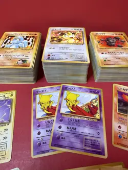 1998 Nintendo Pokemon Pocketmasters Japanese Bulk Collection Near 400 Cards NM - Image 3