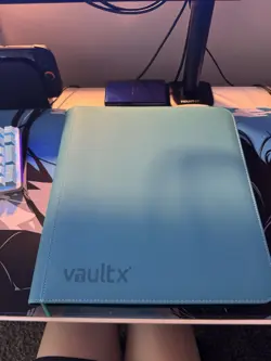 Vault X Binder w/ 70 Pokemon TCG & One Piece English Foil Full Art Cards - Image 1