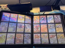 Vault X Binder w/ 70 Pokemon TCG & One Piece English Foil Full Art Cards - Image 3