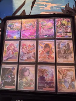 Vault X Binder w/ 70 Pokemon TCG & One Piece English Foil Full Art Cards - Image 4