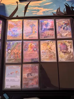 Vault X Binder w/ 70 Pokemon TCG & One Piece English Foil Full Art Cards - Image 5