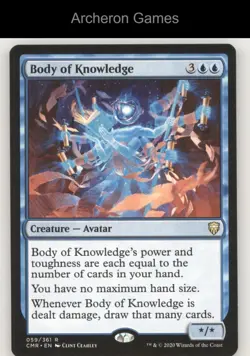 Body of Knowledge 59 R MTG Card Commander Legends - Image 1