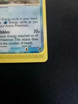 Pokemon Card Azumarill 30/100 EX Sandstorm Uncommon - Image 5