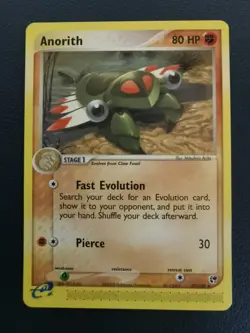 Pokemon Card Anorith 27/100 EX Sandstorm Uncommon - Image 1