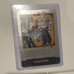 Bandai Dragon Ball Super Card Game Energy Marker E-01 Son Gohan Cell Foil - Image 1