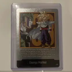 Bandai Dragon Ball Super Card Game Energy Marker E-01 Son Gohan Cell Foil - Image 2