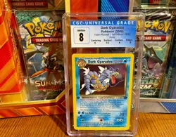 Dark Gyarados 1st Edition Team Rocket HOLO cgc 8 NM MINT Pokemon 2002 8/82 psa - Image 1