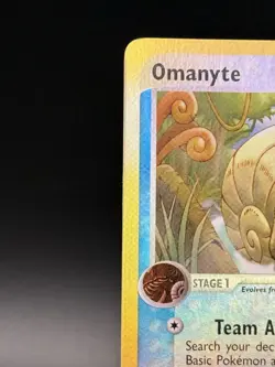 Omanyte Sandstorm 70/100 Reverse Holo Common Pokemon Card - Image 4