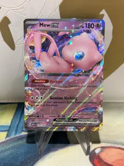 Mew Ex 151/165 SV: Scarlet & Violet 151 Ultra Rare Card LP - Image 1