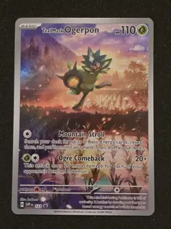 Teal Mask Ogerpon 123 Sv: Scarlet & Violet Promo Cards Holo - Image 1