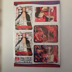 Small ONE PIECE Card PROMO MINI 25 cards Saikyo Jump Shanks Zoro Japanese - Image 1
