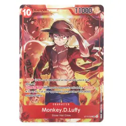 One Piece TCG Monkey D Luffy ST10-006 SR Treasure Booster Promo - English - Image 1