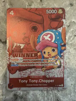 Tony Tony.Chopper (Winner Pack 2026 Vol. 2) P-101 One Piece Promotion Cards Foil - Image 1