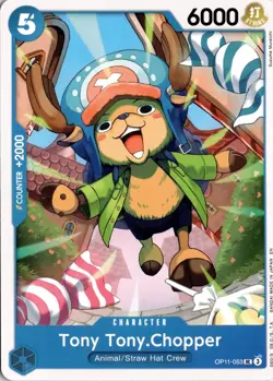 Tony Tony.Chopper UC A Fist of Divine Speed OP11-053 One Piece TCG - Image 1