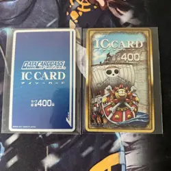 One Piece Data Carddass ICCARD Set of 2 Out of Print Collectible - Image 1