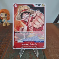 Monkey D Luffy Pre-Errata P-001 Promotion Pack 2022 One Piece Promo - Image 1