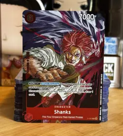 • Shanks • P-083 Full Art Foil Event Pack One Piece TCG NM - Image 1