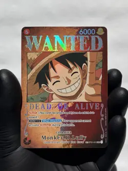 Monkey.D.Luffy (Wanted Poster) ST01-012 - Pillars Of Strength OP03 One Piece SP - Image 1