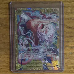 Bandai One Piece Monkey.D.Luffy OP07-109 SP Foil Full Art 12000 Power 10 - Image 1