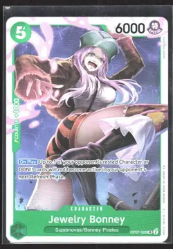 Jewelry Bonney Premium Booster -The Best- Vol. 2 #OP07-026 Super Rare - Image 1