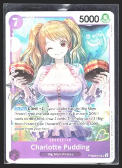 Charlotte Pudding Premium Booster -The Best- Vol. 2 #PRB02-010 Super Rare - Image 1