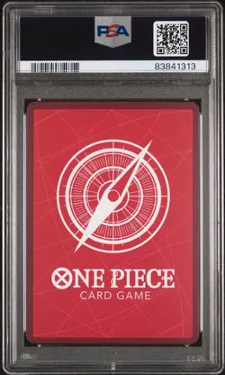 MONKEY D. LUFFY OP05-060 ALTERNATE ART ONE PIECE JAPANESE PSA 10 - Image 2