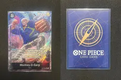MONKEY.D.GARP (ALTERNATE ART) OP11-095 A FIST OF DIVINE SPEED ONE PIECE FOIL NM - Image 3