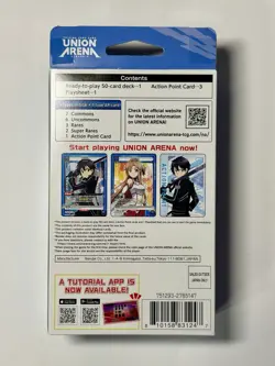 Union Arena TCG: SAO Sword Art Online - 2025 Starter Deck New! - Image 2
