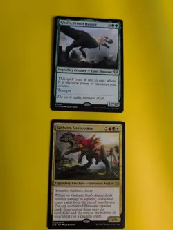 Gishath, Sun's Avatar. XLN & Ghalta,Primal Hunger Magic the Gathering 2 Card. - Image 2