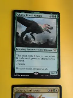 Gishath, Sun's Avatar. XLN & Ghalta,Primal Hunger Magic the Gathering 2 Card. - Image 5