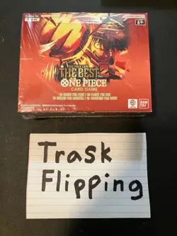 ONE PIECE Card Game THE BEST Vol.2 English Booster Box PRB-02 Bandai Namco - Image 1