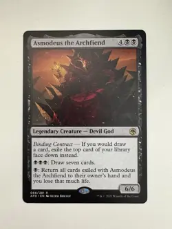 Asmodeus the Archfiend MTG Magic the Gathering Card NM Near Mint AFR - Image 1