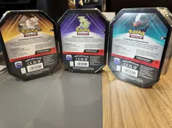 Tyranitar Slaking Darkrai Triple Whammy Tin Set of 3 Factory Sealed Pokemon - Image 2