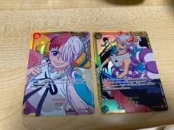 V2 ONE PIECE Card Game Paramount War OP02 SEC UTA Yamato Character - Image 1
