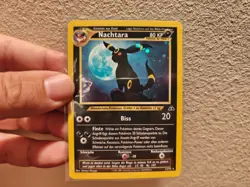 Umbreon Nachtara 13/75 GERMAN Neo Discovery Pokemon Card Holo - Image 1