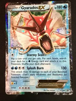 Pokemon Gyarados EX XY106 Black Star Promo Holo XY Pokemon Card - Image 1