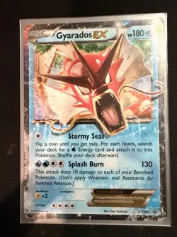 Pokemon Gyarados EX XY106 Black Star Promo Holo XY Pokemon Card - Image 2