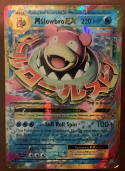 Pokemon M Slowbro EX 27/108 Evolutions Ultra Rare Holo Card NM Condition - Image 1
