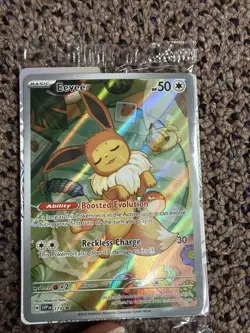 Pokemon Eevee TCG 173 Holo Promo Prismatic Evolutions Factory Sealed - Image 1
