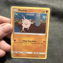 The Pokemon Company Mankey 008/012 McDonald's 2019 Holo Promo Eng Basic 60HP - Image 1