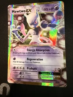 Mewtwo EX 52/108 Ultra Rare Holo Pokemon XY Evolutions - Image 1