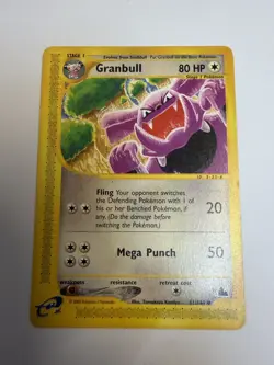 Pokemon Granbull 61/144 Skyridge Non-holo NM/M Pack Fresh - Image 1