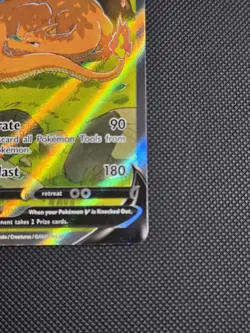 Pokemon TCG Charizard V Swsh260 Black Star Promo Sword & Shield Lightly Played - Image 2