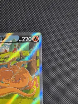 Pokemon TCG Charizard V Swsh260 Black Star Promo Sword & Shield Lightly Played - Image 5