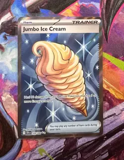 Jumbo Ice Cream 109/086 Ultra Rare Chaos Rising Pokemon Holo NM - Image 1