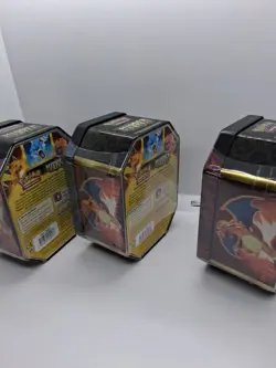 Pokemon Hidden Fates Tin Charizard, Raichu, Gyarados - Set of 3 - Factory Sealed 820650804816 - Image 5