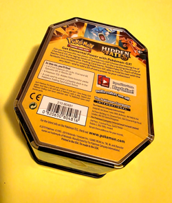 Pokemon TCG: Sun & Moon Hidden Fates Raichu GX Tin - Factory Sealed - English - Image 2