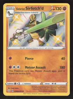 Galarian Sirfetch'd SV064/SV122 Pokemon TCG Shining Fates VLP - Image 1