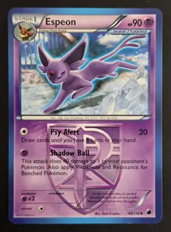 Pokemon ESPEON (Team Plasma) 48/116 Plasma Freeze - Near Mint 🍒 - Image 4