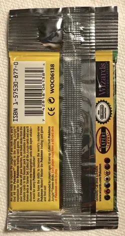 Pokemon Jungle Booster Pack Factory Sealed (original owner) - Image 3
